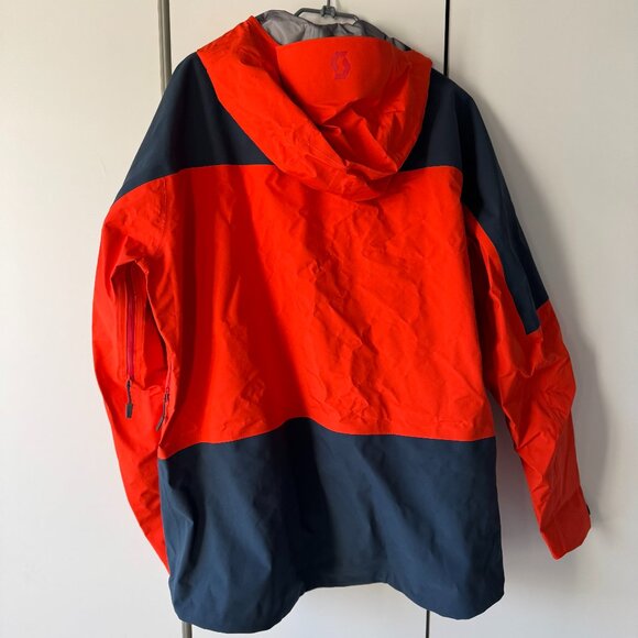 Scott Ski Jacket Vertic Tour Orange/BL Men GORE-TEX® 3L Touring Mountain - Picture 5 of 5